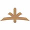 Ekena Millwork Davenport Timber Gable Bracket, Western Red Cedar, 60"W x 27"H x 5 1/2"D x 5 1/2"F, 11/12 Pitch GBW060X27X0606DAV00SWR - alternate 1